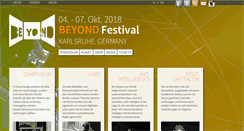Desktop Screenshot of beyond-festival.com